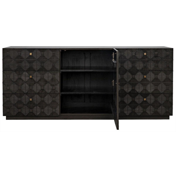 Noir Furniture Leon Dresser, Pale-Noir Furniture-Blue Hand Home