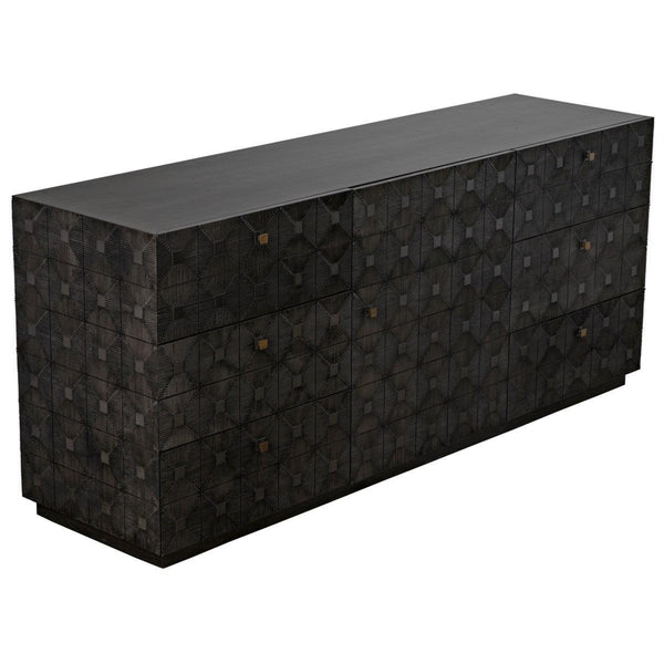 Noir Furniture Leon Dresser, Pale-Noir Furniture-Blue Hand Home