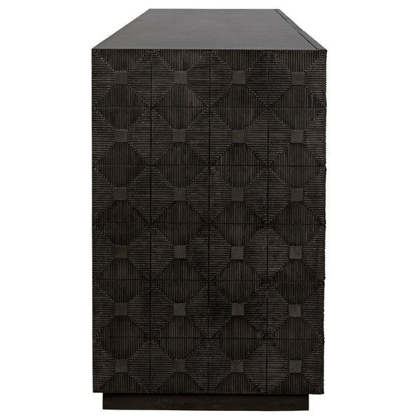 Noir Furniture Leon Dresser, Pale-Noir Furniture-Blue Hand Home