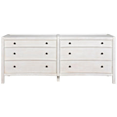 Noir Hampton 6 Drawer Dresser-Noir Furniture-Blue Hand Home
