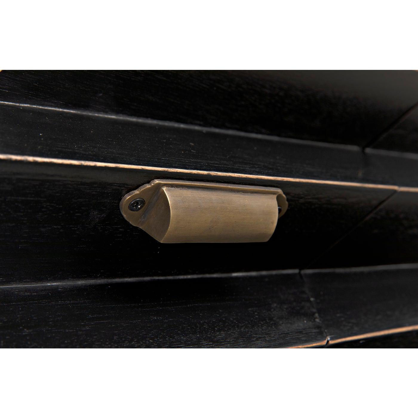Noir Hikaru Dresser, Hand Rubbed Black-Noir Furniture-Blue Hand Home