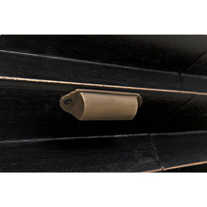 Noir Hikaru Dresser, Hand Rubbed Black-Noir Furniture-Blue Hand Home