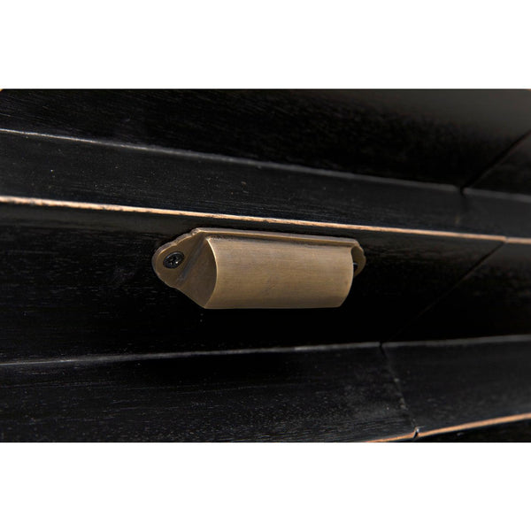 Noir Hikaru Dresser, Hand Rubbed Black-Noir Furniture-Blue Hand Home