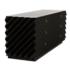 Noir Hikaru Dresser, Hand Rubbed Black-Noir Furniture-Blue Hand Home