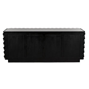 Noir Hikaru Dresser, Hand Rubbed Black-Noir Furniture-Blue Hand Home