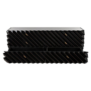 Noir Hikaru Dresser, Hand Rubbed Black-Noir Furniture-Blue Hand Home