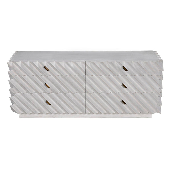Hikaru Dresser, White Wash-Noir Furniture-Blue Hand Home