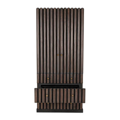 Amunet Hutch, Pale Rubbed with Light Brown Trim