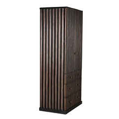 Amunet Hutch, Pale Rubbed with Light Brown Trim