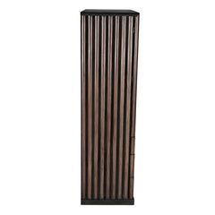 Noir Amunet Hutch, Pale Rubbed with Light Brown Trim-Noir Furniture-Blue Hand Home