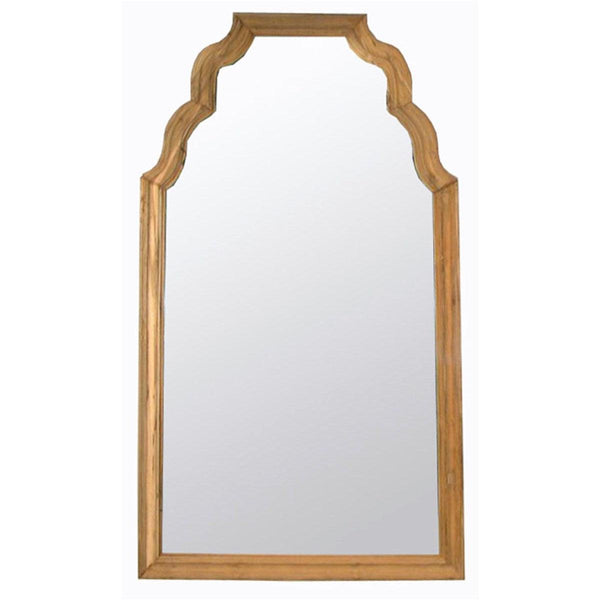 Noir Teak Floor Mirror-Noir Furniture-Blue Hand Home