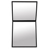 Noir Lazo Mirror, Black Steel-Noir Furniture-Blue Hand Home