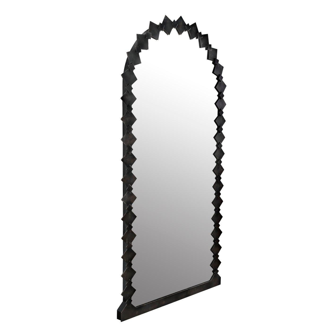 Noir Aya Mirror-Noir Furniture-Blue Hand Home
