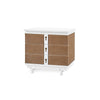 Villa & House - Grant 3-drawer Side Table-Bungalow 5-Blue Hand Home