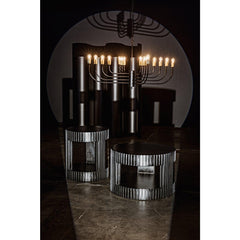 Noir Levo Screen, Black Steel-Noir Furniture-Blue Hand Home