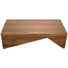 Noir Furniture Daiki Coffee Table, Dark Walnut-Noir Furniture-Blue Hand Home
