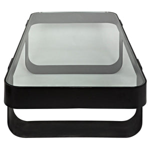 Noir Furniture Marshall Coffee Table, Black Metal-Noir Furniture-Blue Hand Home