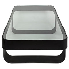 Noir Furniture Marshall Coffee Table, Black Metal-Noir Furniture-Blue Hand Home