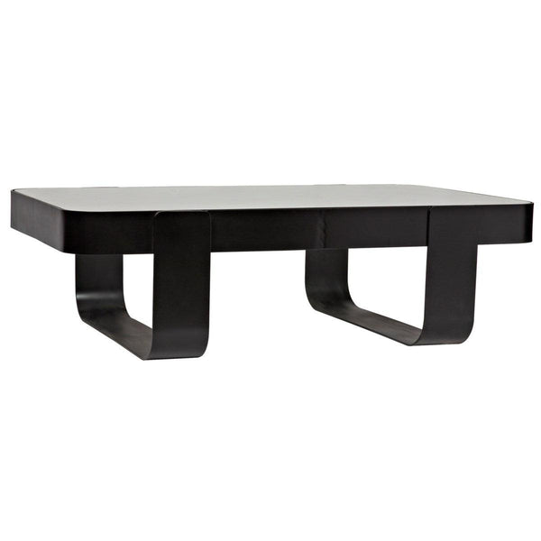 Noir Furniture Marshall Coffee Table, Black Metal-Noir Furniture-Blue Hand Home