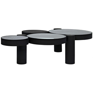 Noir Furniture Trypo Coffee Table, Black Metal-Noir Furniture-Blue Hand Home