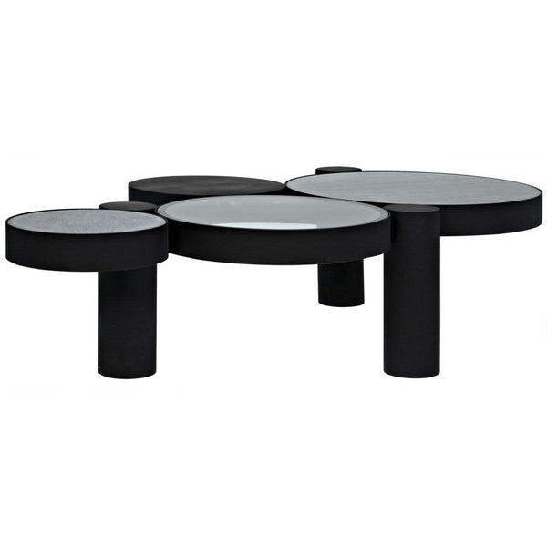 Noir Furniture Trypo Coffee Table, Black Metal-Noir Furniture-Blue Hand Home