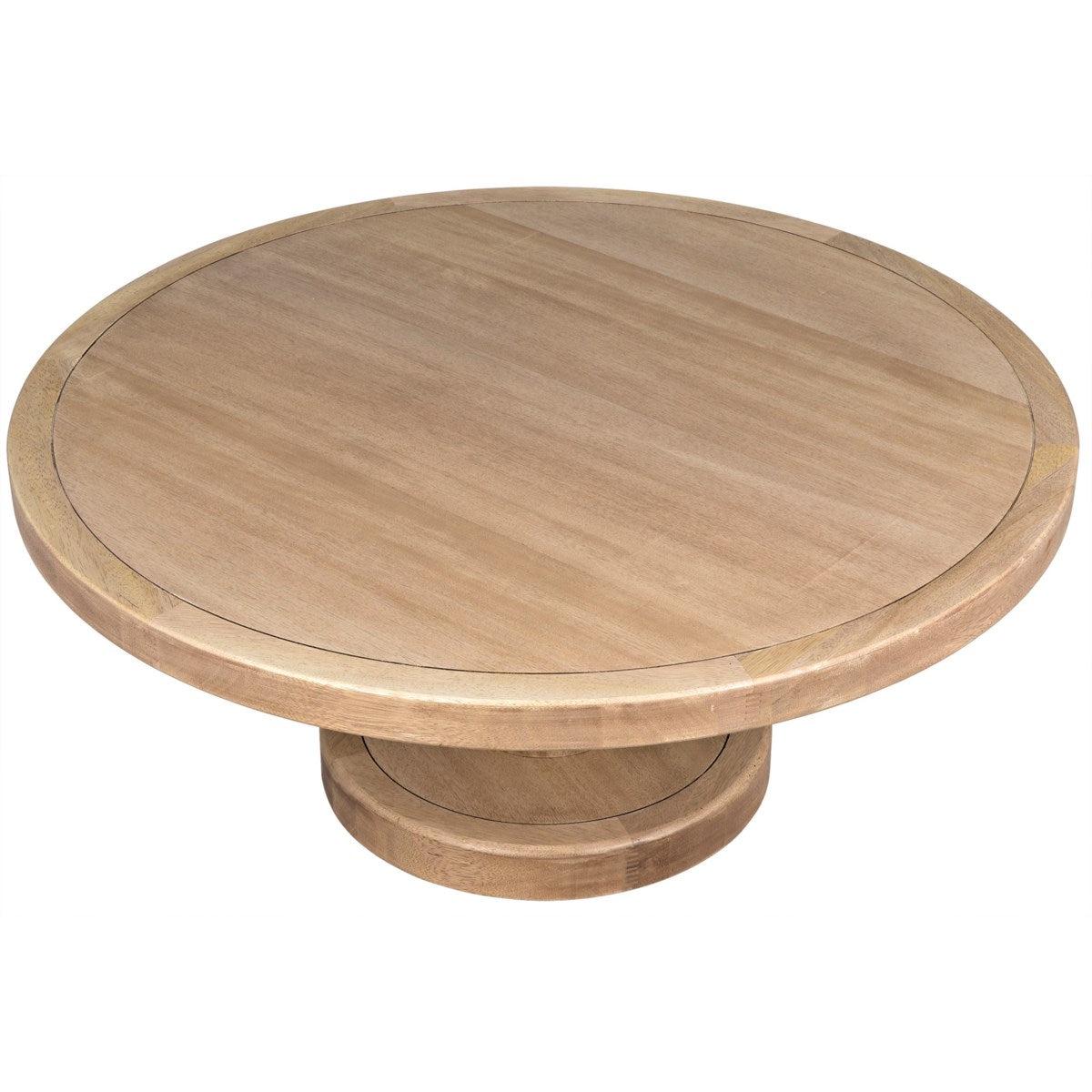Noir Furniture Milena Coffee Table, Washed Walnut-Noir Furniture-Blue Hand Home
