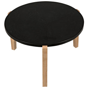 Noir Furniture Confucius Coffee Table with Black Marble Top-Noir Furniture-Blue Hand Home