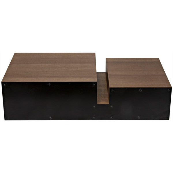 Noir Furniture Nido Coffee Table, Black Metal-Noir Furniture-Blue Hand Home