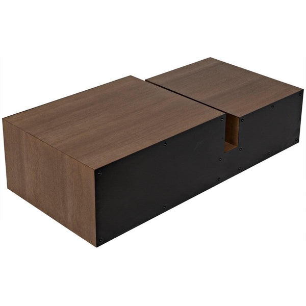 Noir Furniture Nido Coffee Table, Black Metal-Noir Furniture-Blue Hand Home