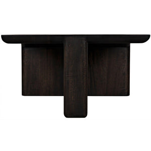 Noir Hagen Coffee Table, Ebony Walnut-Noir Furniture-Blue Hand Home