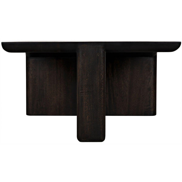 Noir Hagen Coffee Table, Ebony Walnut-Noir Furniture-Blue Hand Home