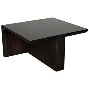Noir Hagen Coffee Table, Ebony Walnut-Noir Furniture-Blue Hand Home