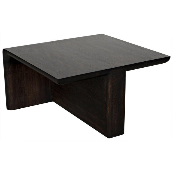 Noir Hagen Coffee Table, Ebony Walnut-Noir Furniture-Blue Hand Home