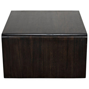 Noir Hagen Coffee Table, Ebony Walnut-Noir Furniture-Blue Hand Home
