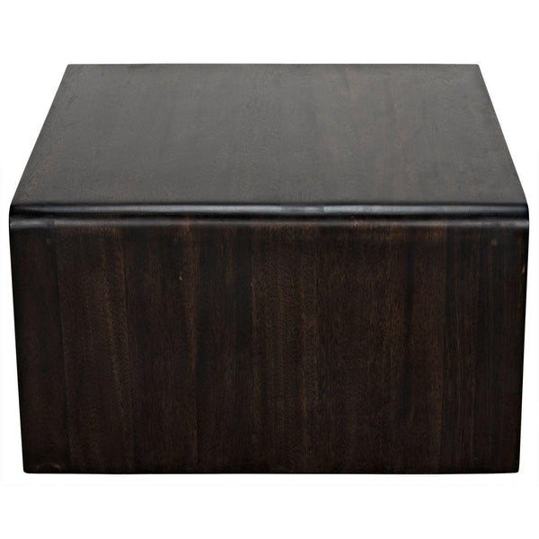 Noir Hagen Coffee Table, Ebony Walnut-Noir Furniture-Blue Hand Home