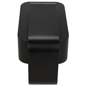 Noir Nodum Accent Table, Black Steel-Noir Furniture-Blue Hand Home