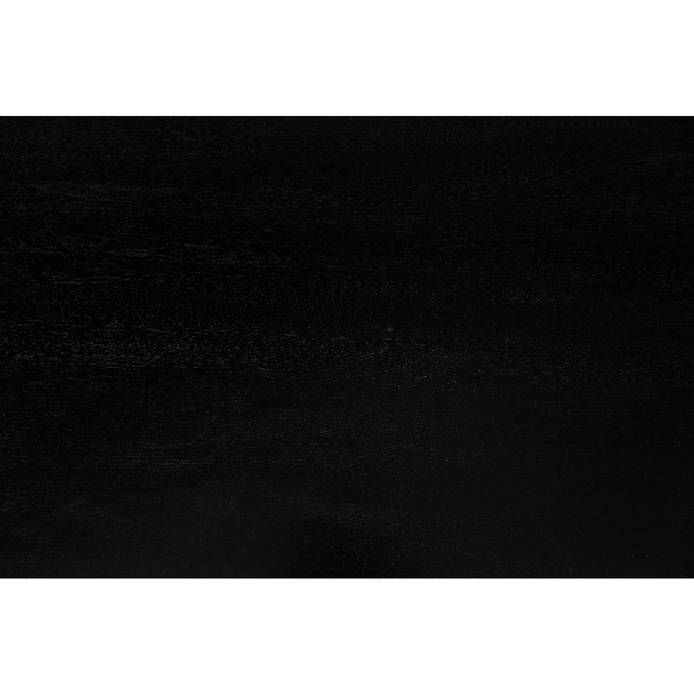 Noir Ward Coffee Table, Hand Rubbed Black-Noir Furniture-Blue Hand Home