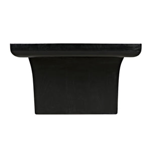 Noir Ward Coffee Table, Hand Rubbed Black-Noir Furniture-Blue Hand Home