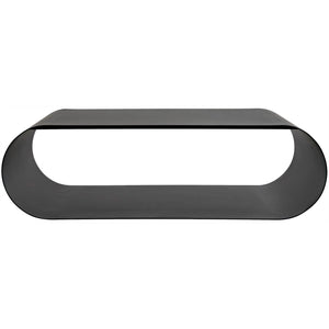 Noir Hera Coffee Table, Black Steel-Noir Furniture-Blue Hand Home