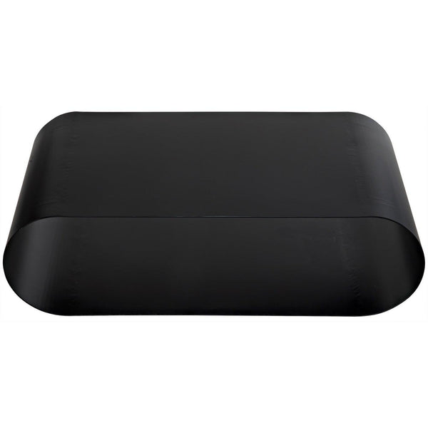 Noir Hera Coffee Table, Black Steel-Noir Furniture-Blue Hand Home
