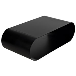 Noir Hera Coffee Table, Black Steel-Noir Furniture-Blue Hand Home