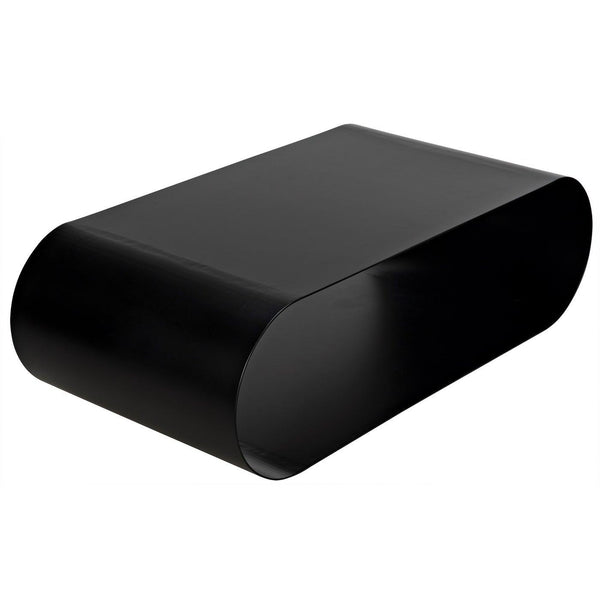 Noir Hera Coffee Table, Black Steel-Noir Furniture-Blue Hand Home