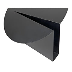 Noir Minerva Coffee Table, Black Steel-Noir Furniture-Blue Hand Home