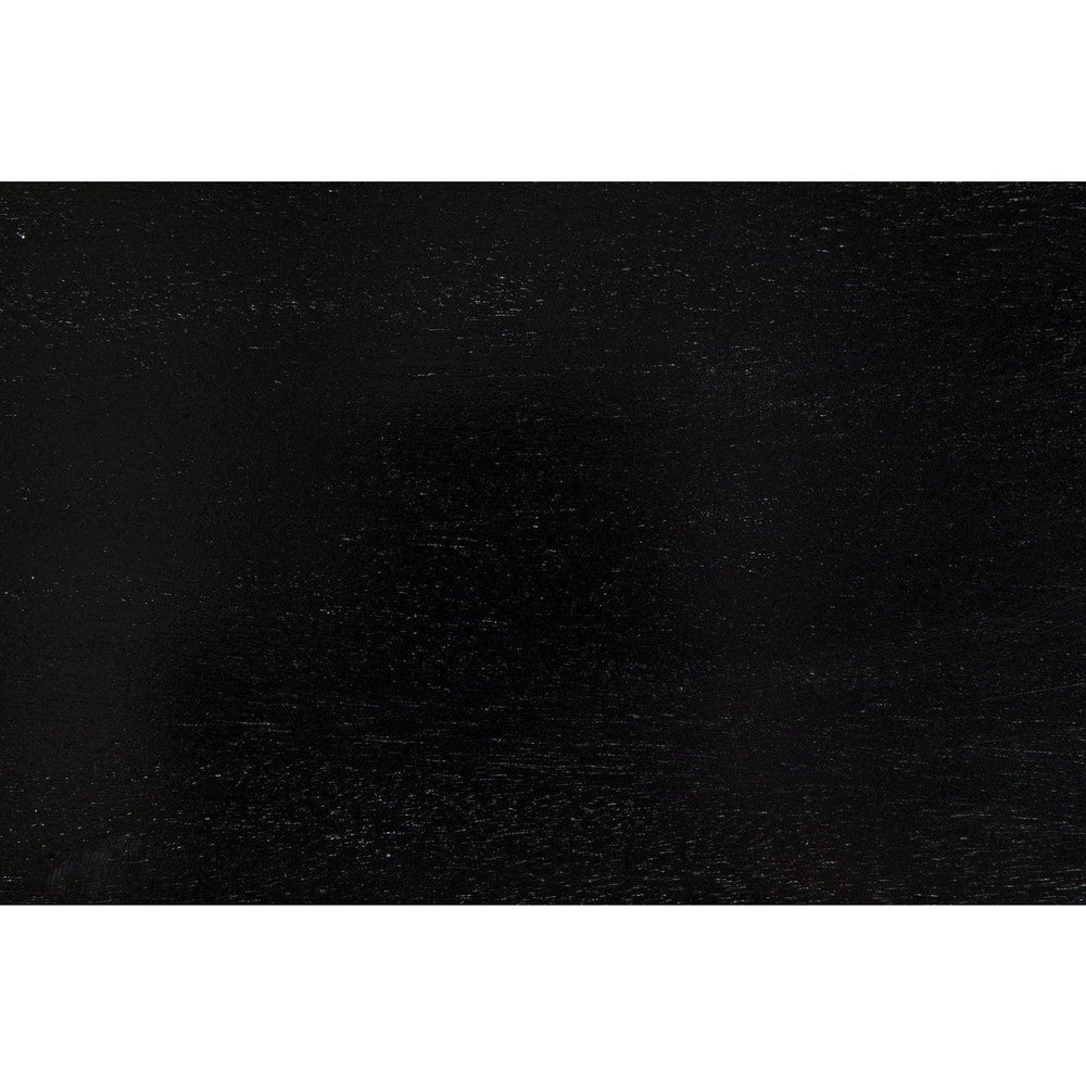 Noir Drop Coffee Table, Hand Rubbed Black-Noir Furniture-Blue Hand Home
