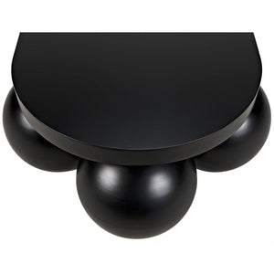 Noir Lambreta Coffee Table, Black Steel-Noir Furniture-Blue Hand Home