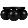 Noir Lambreta Coffee Table, Black Steel-Noir Furniture-Blue Hand Home