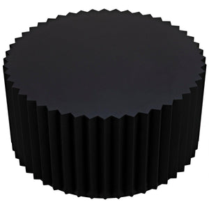 Noir Stern Coffee Table, Black Steel-Noir Furniture-Blue Hand Home