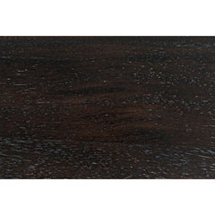 Noir Tabu Coffee Table, Brass Finished Legs with Ebony Walnut Top-Noir Furniture-Blue Hand Home