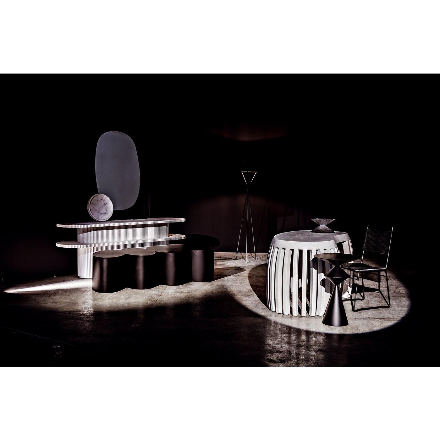 Noir Semyon Coffee Table, Black Steel-Noir Furniture-Blue Hand Home