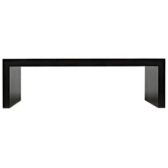 Noir Milton Coffee Table, Pale-Noir Furniture-Blue Hand Home